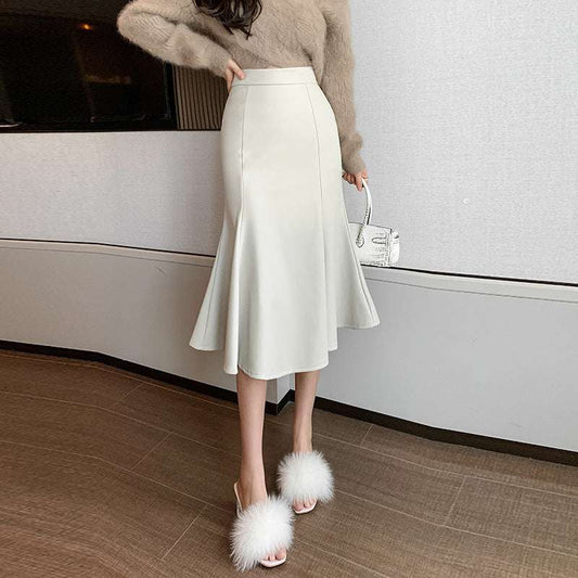 Fishtail Spandex Skirt For Women High Waist Petite Slimming - globaltradeleader