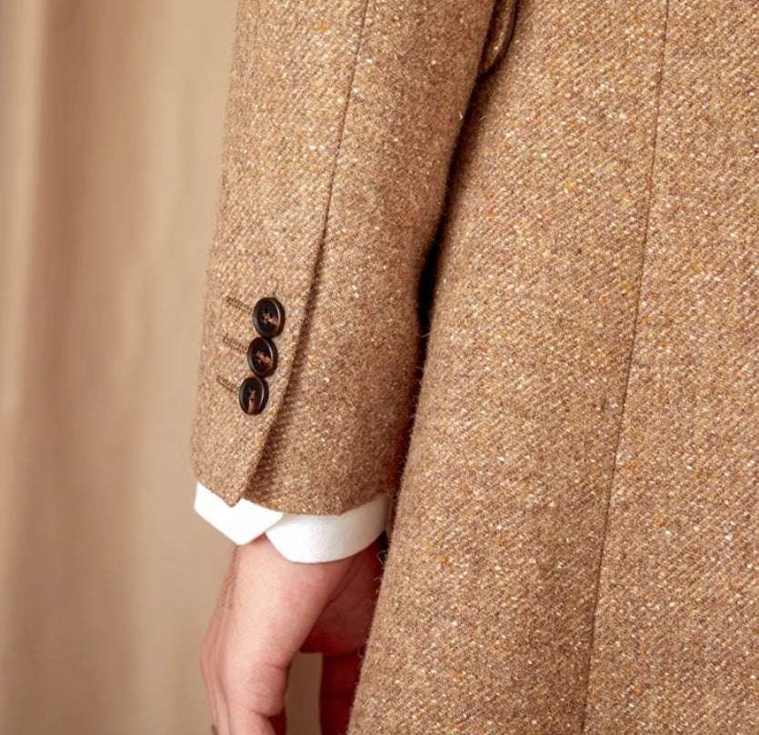 Color Dots Mid-length Coat - globaltradeleader