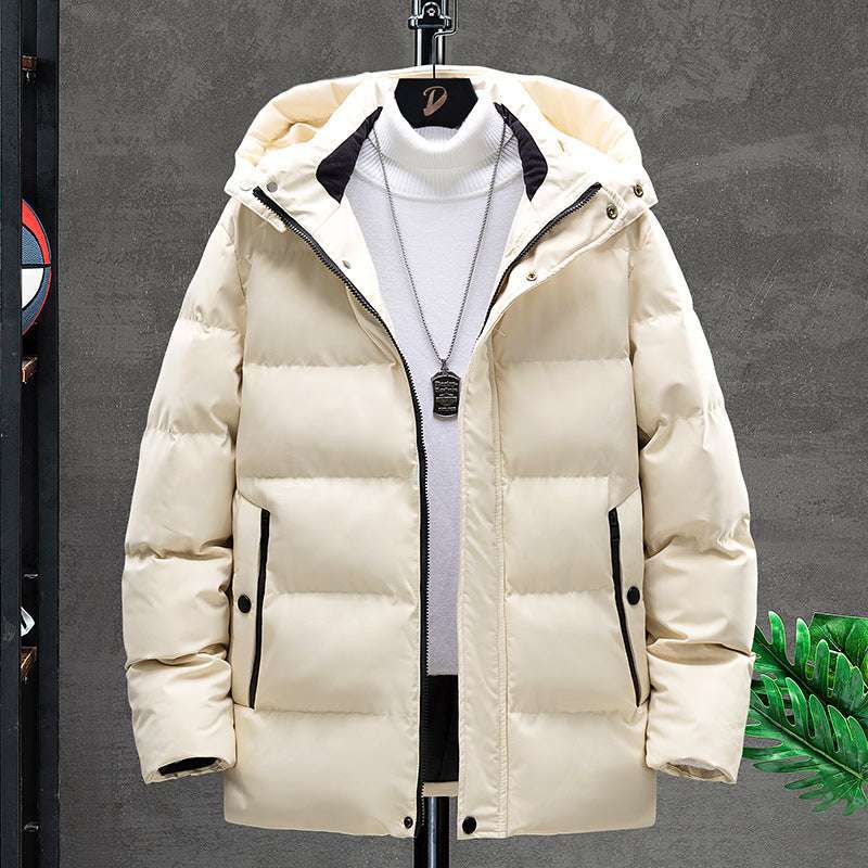 Men's Plus Size Down Padded Coat Winter Thick And Warm - globaltradeleader