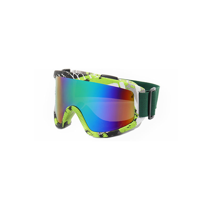 Large-frame Sand-proof Colorful Polarized Sports Glasses