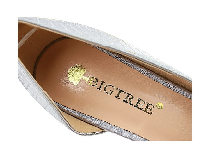 Fashion Sexy Banquet Thin Heel Super Heel Shallow Mouth - globaltradeleader