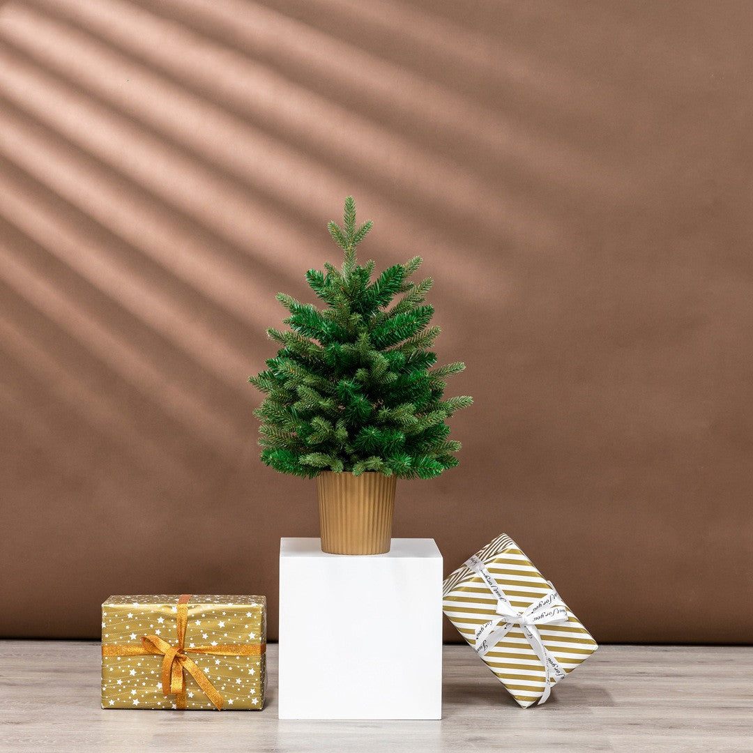 Simulation PE Christmas Tree Desktop Decoration