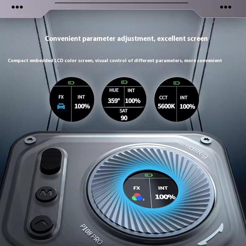 Two-color Temperature Mini Circle Light - globaltradeleader