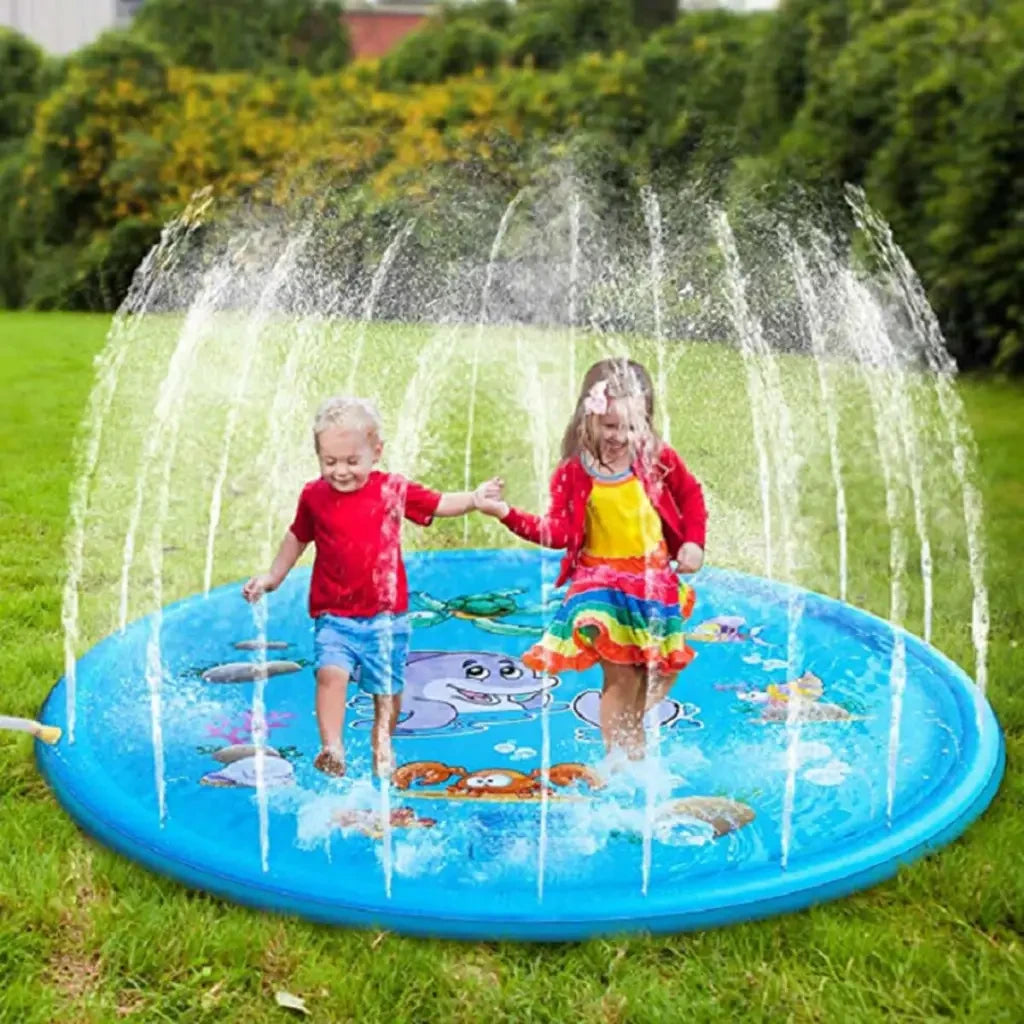 1.7m Thickened Water Spray Printed Pad for Children Lawn Play Mat