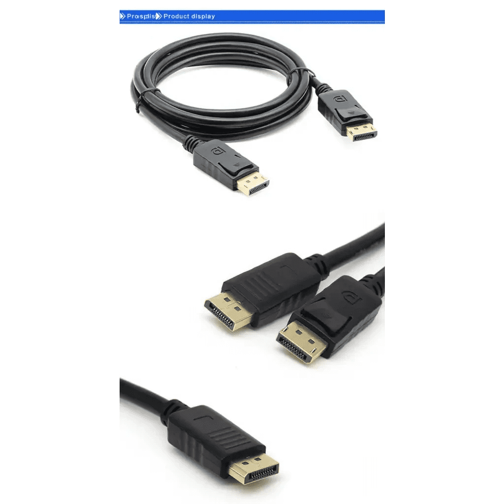 1.8m DP Male To DP Male Extension Cable DisPlayPort Video Cable DP To DP