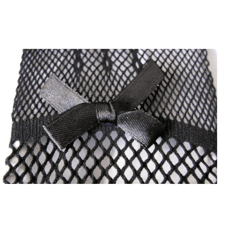 1 pair Knitted stretch mesh gloves