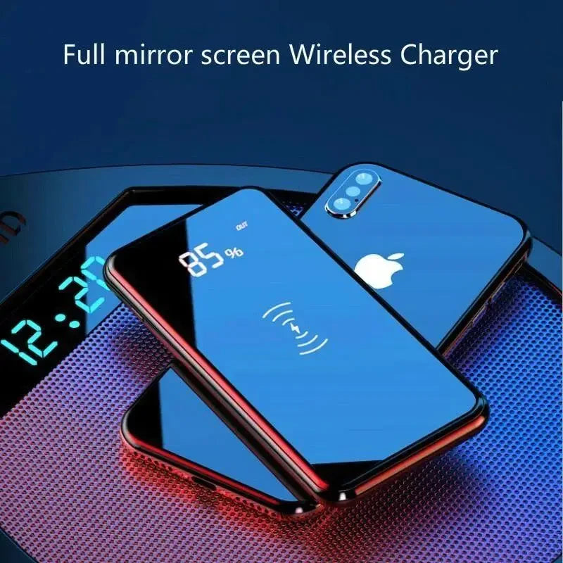 10000mAh Fast Charging 15W Wireless Charging Power Bank With Digital Display