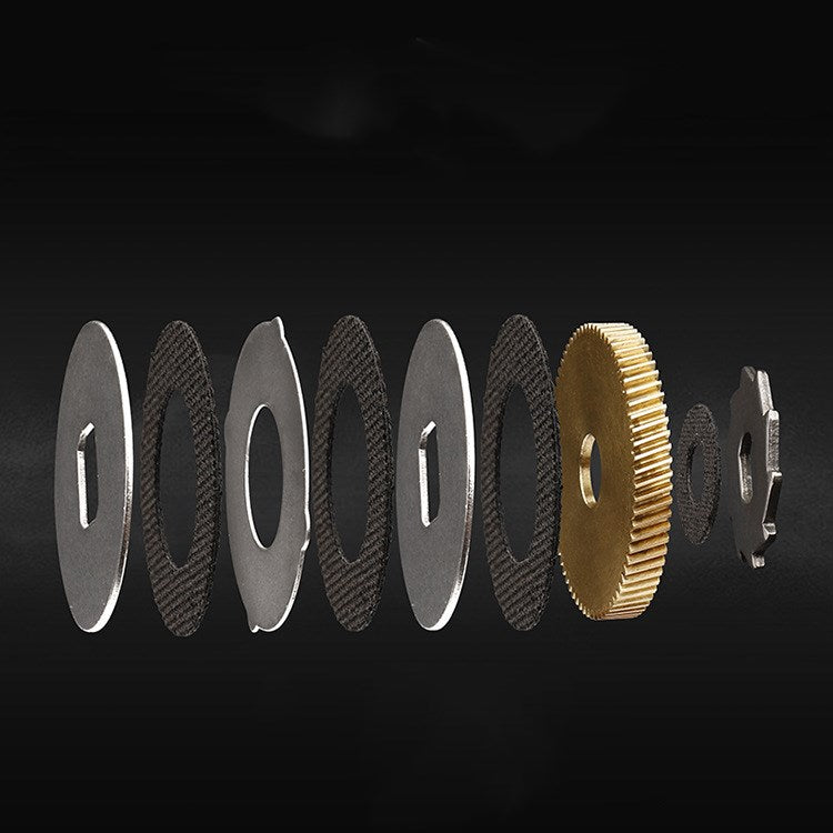 Carbon fiber brake pads magnetic centrifugal drop wheel