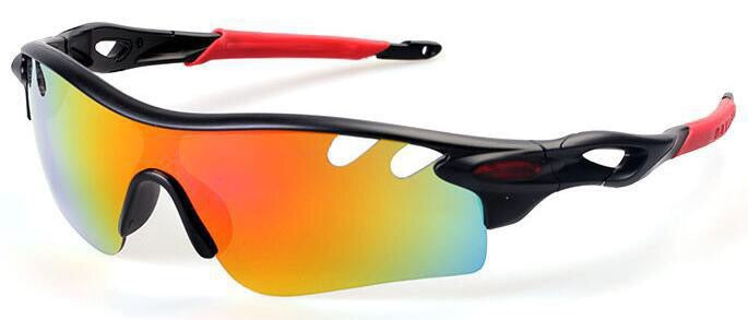 Hollowed-out sports glasses