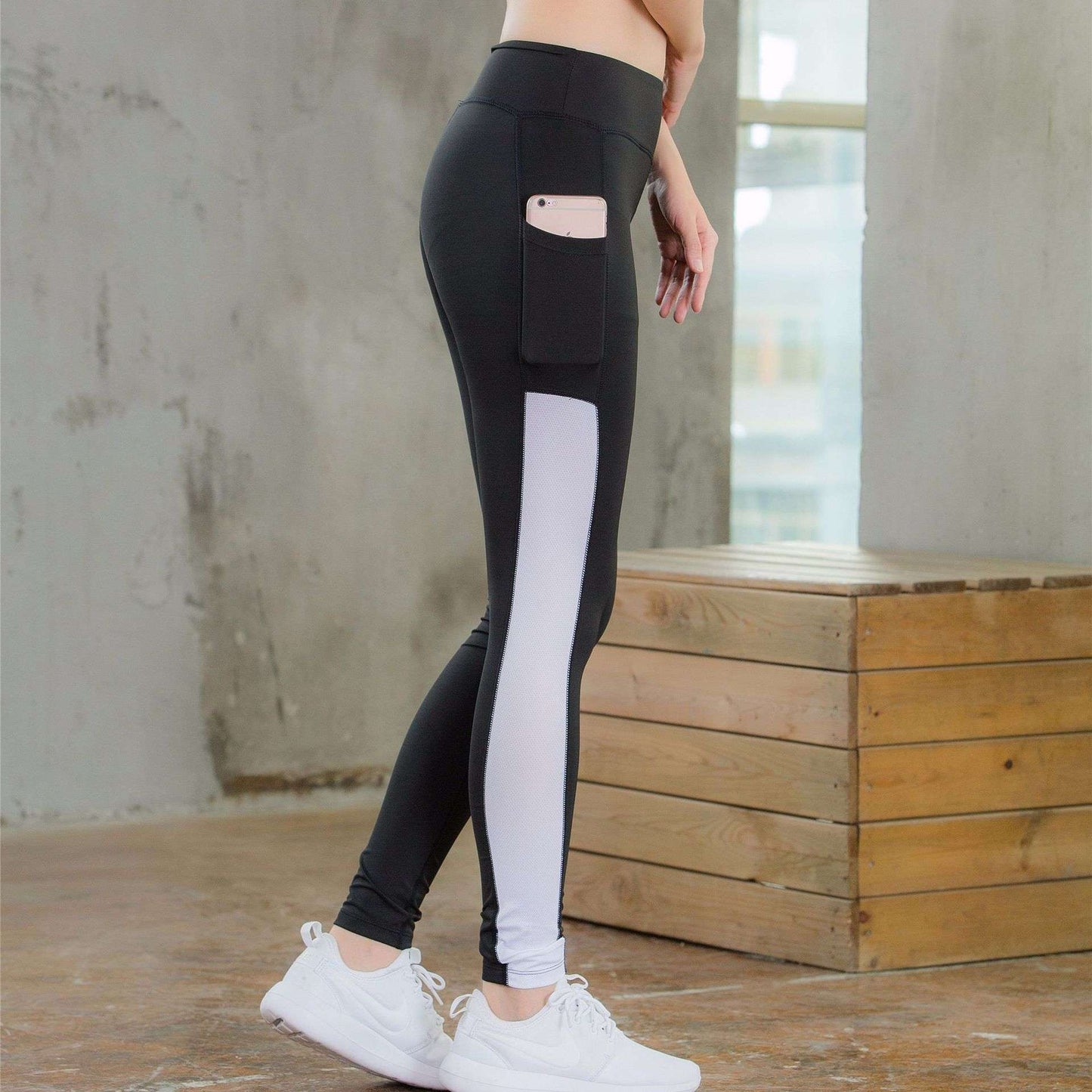 Women Yoga Pant With Pocket Tights Energy Seamless Sports Pants For Women High Waist Sport Leggings Fitness Running Pants Women - globaltradeleader