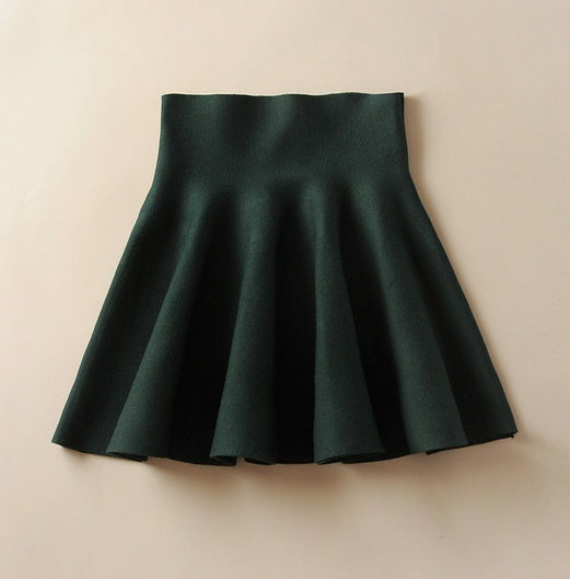Draped Knitted Short Skirt - globaltradeleader