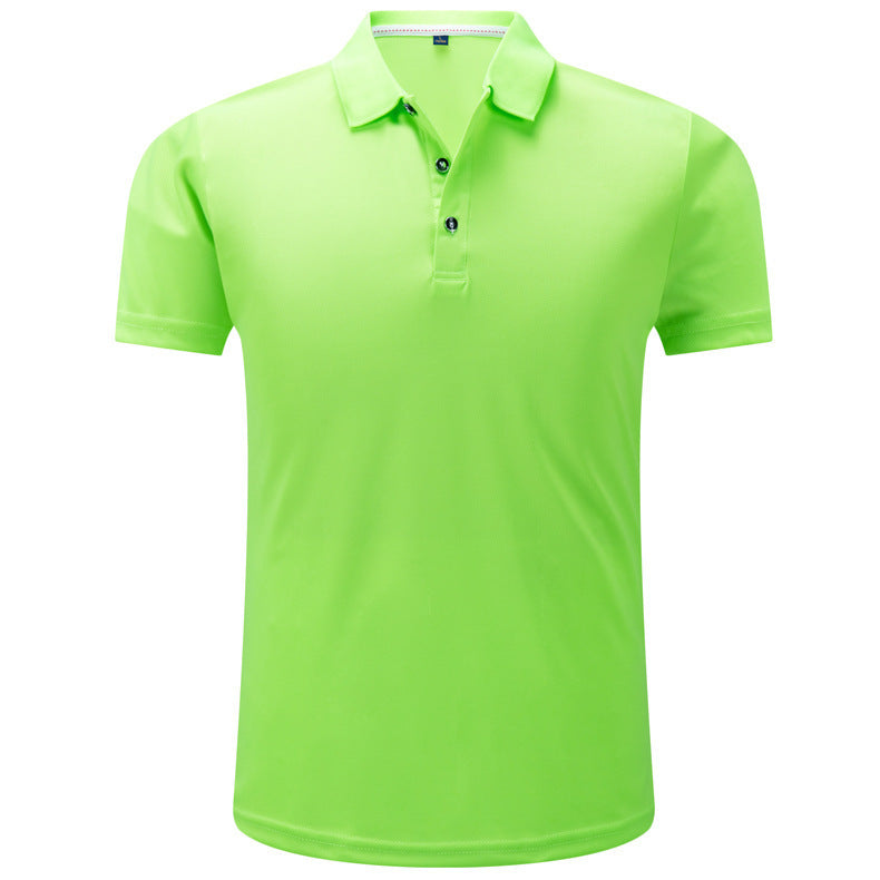 Crew neck breathable sports advertising shirt - globaltradeleader