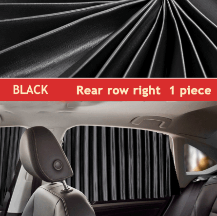 Magnetic Car Curtains Window Shade for Side Windows Baby Sun Shade Protection Adjustable Foldable Car Accessories