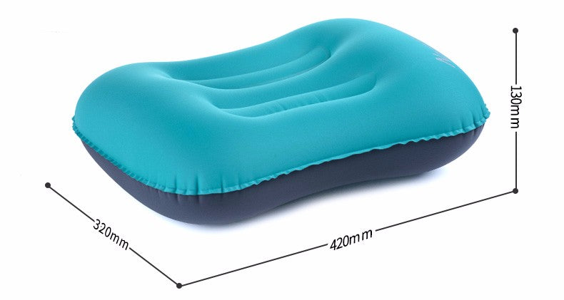 Travel portable inflatable pillow