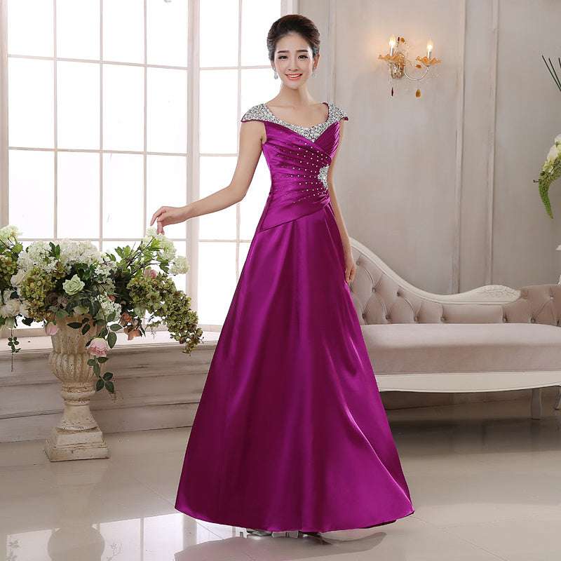 Evening dress fashion dress long style atmosphere - globaltradeleader