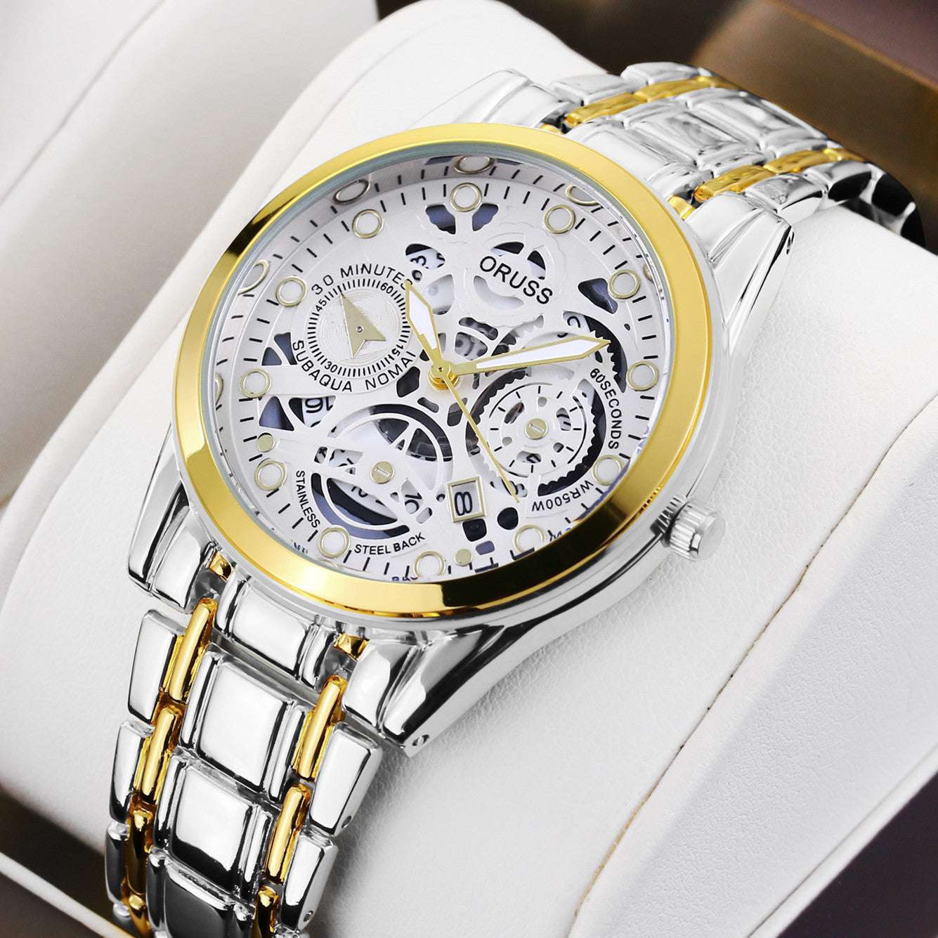 Quartz Watch Automatic Movement Hollow - globaltradeleader