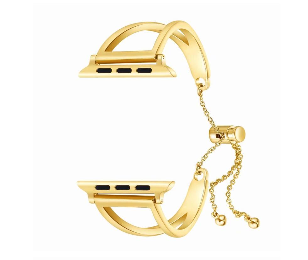 Compatible with Apple, Watch Bands Adjustable Stainless Steel Strap / iWatch series 3 2 1 (38mm/42mm) - globaltradeleader