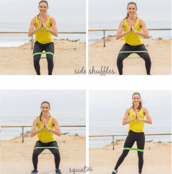 Joinfit hips elastic band fitness female squat resistance band strength training home practice hip elastic ring