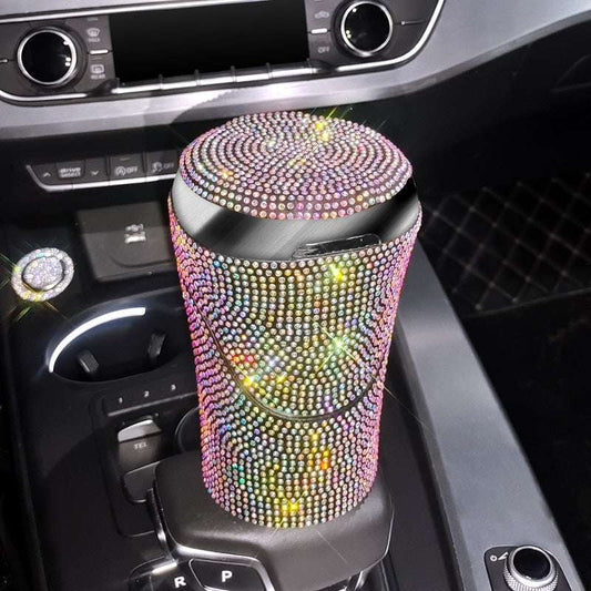 Creative And Simple Diamond Car Ashtray
