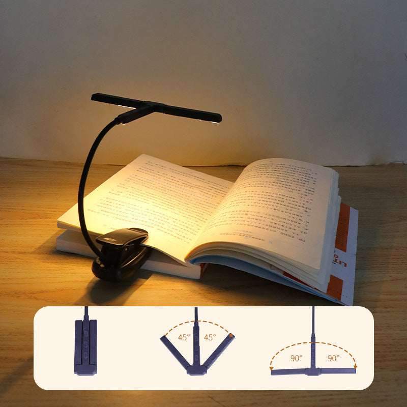 Creative Double-headed Reading Folding Lamp - globaltradeleader