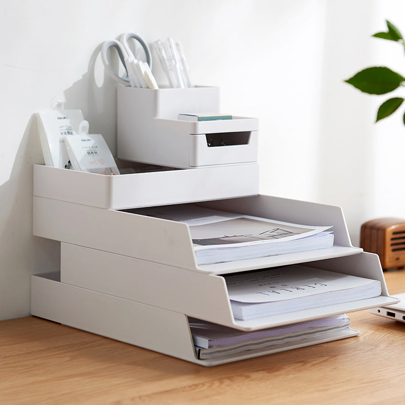 Multi-layered Office Desk File Organizer - globaltradeleader