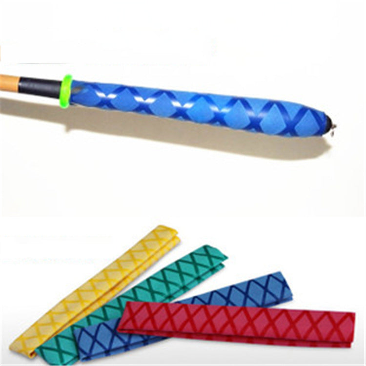 Anti-slip fishing rod heat shrinkable tube