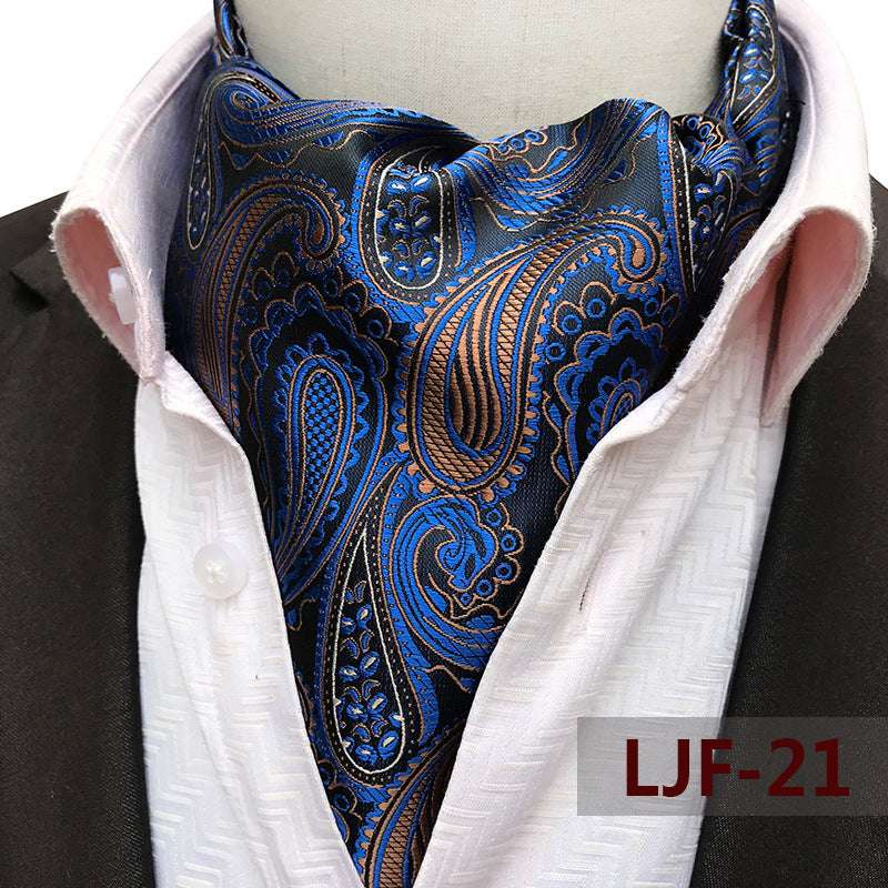 Men's Scarf Jacquard Polyester British - globaltradeleader