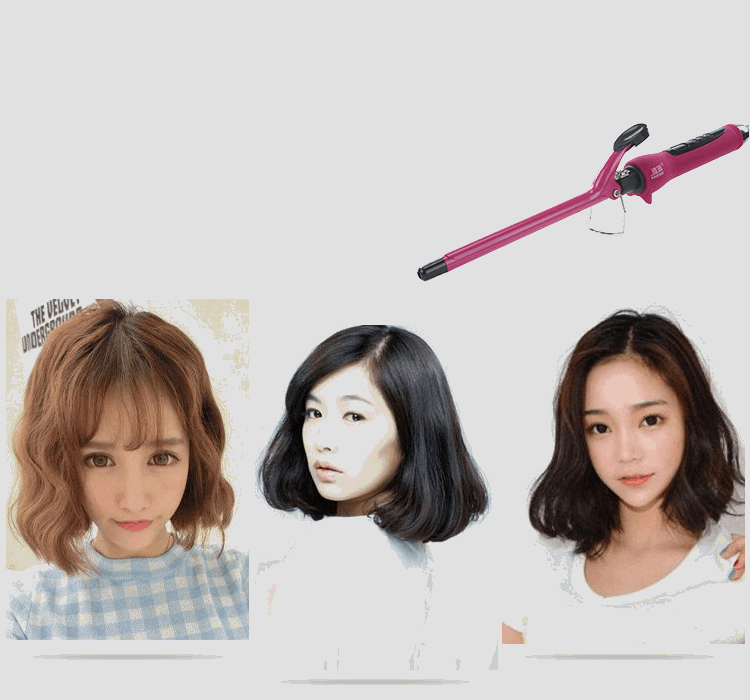 Mini curly hair stick