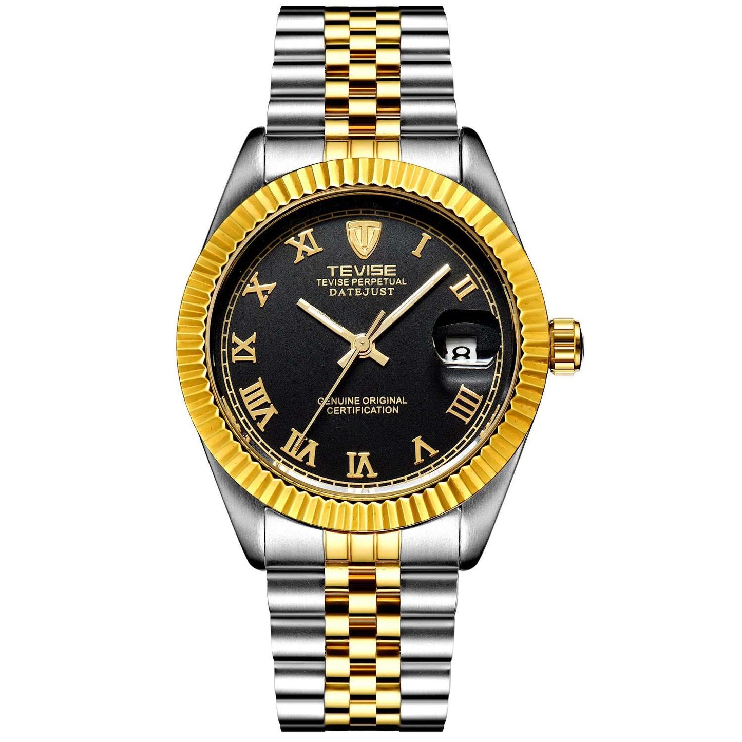 Detective   Explosion Calendar Mens Watch Business Watch Mechanical Automatic Mechanical Watch Waterproof Sheet - globaltradeleader