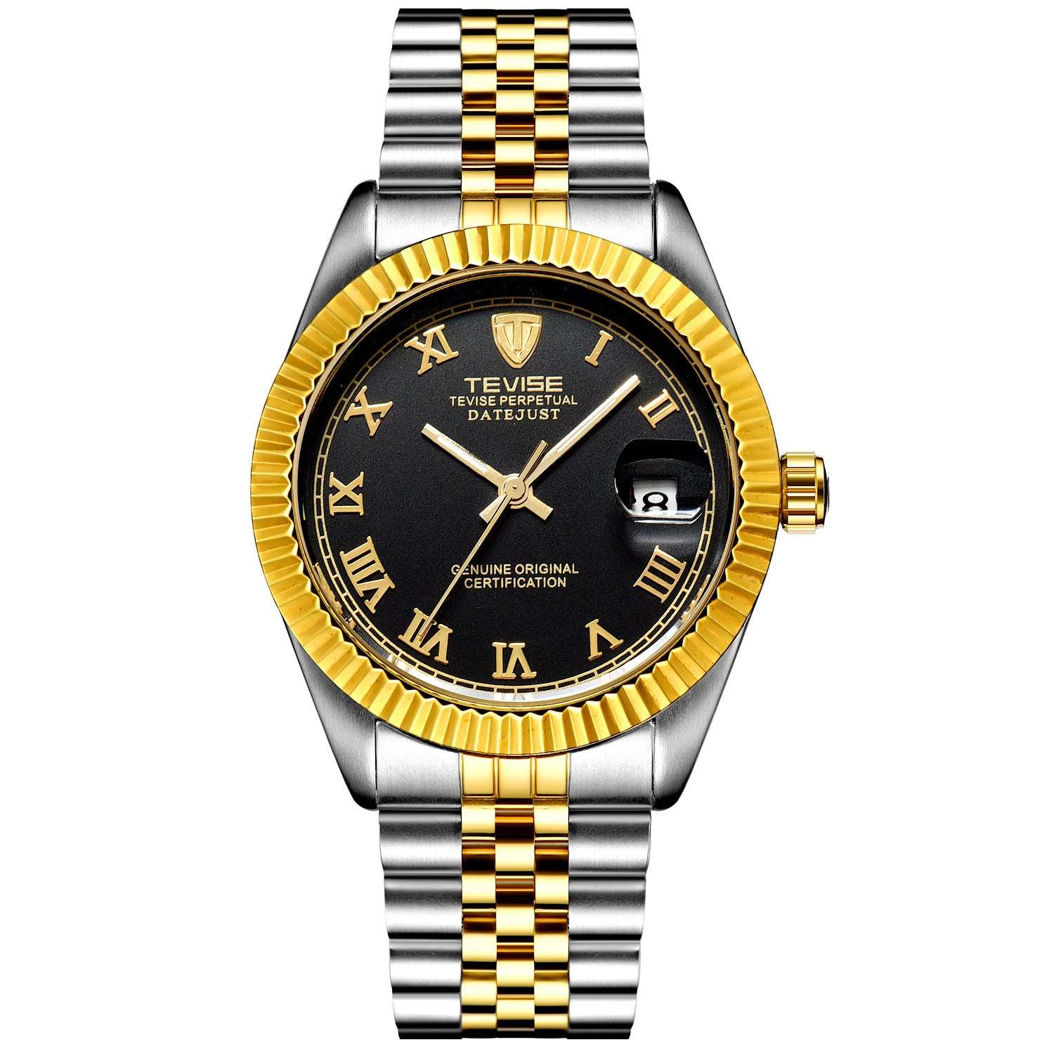 Detective   Explosion Calendar Mens Watch Business Watch Mechanical Automatic Mechanical Watch Waterproof Sheet - globaltradeleader