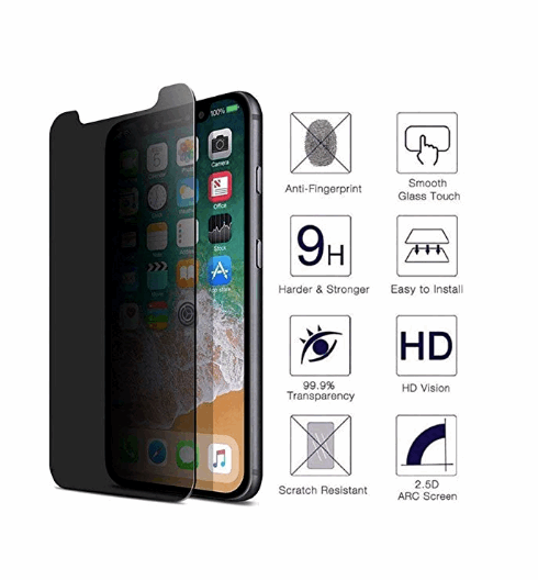 Privacy Anti-Spy Tempered Glass Screen Protector