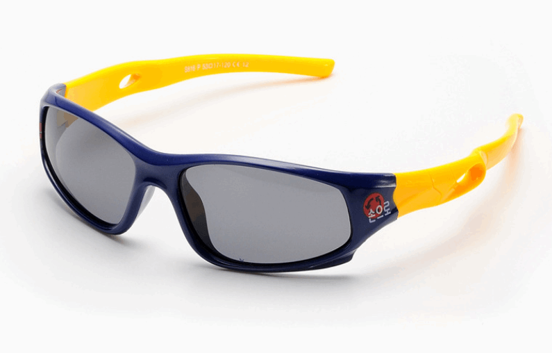 Silica gel riding sunglasses Outdoor boys and girls sunglasses Children's polarizing Sports Sunglasses