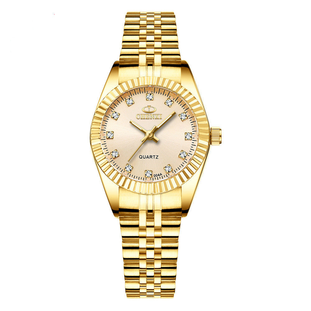 Golden couple watch men - globaltradeleader