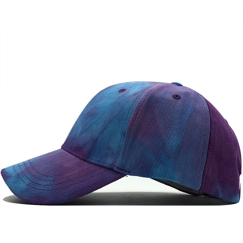 Tie-dye Baseball Peaked Cap Outdoor Casual Sun-proof Hat - globaltradeleader