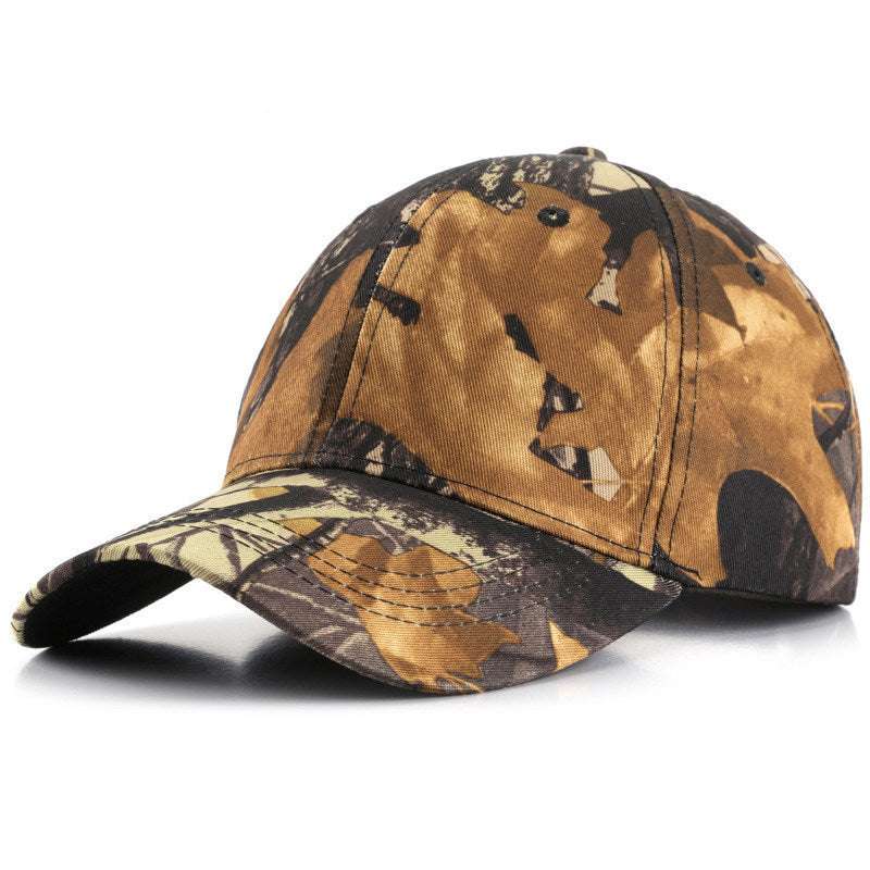 Baseball Cap Leaf Bionic Camouflage Cap Outdoor Field Training - globaltradeleader