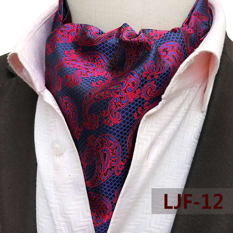 Men's Scarf Jacquard Polyester British - globaltradeleader