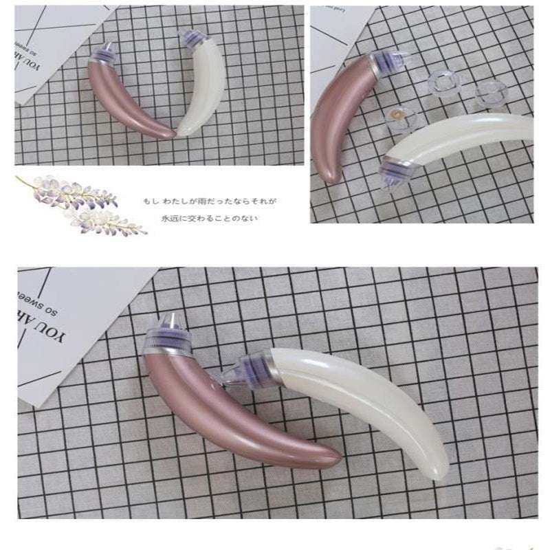 Electric blackhead suction instrument