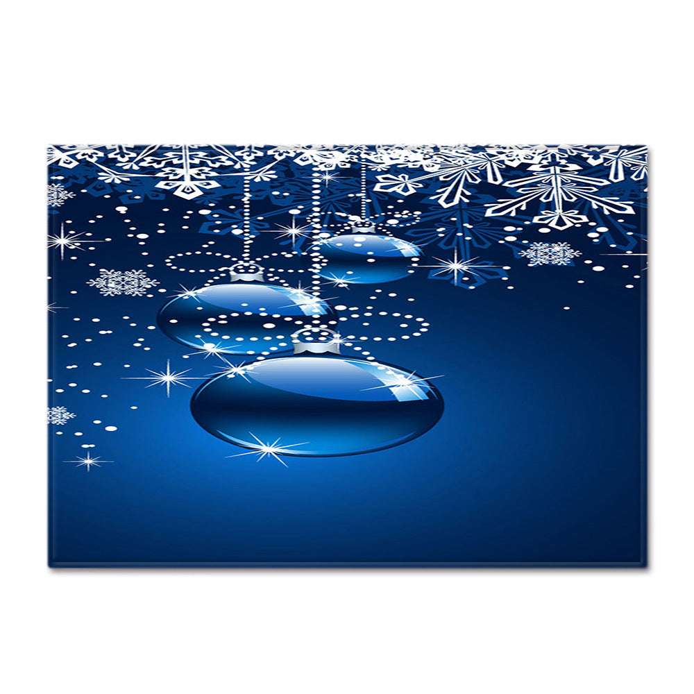 Christmas Living Room Floor Mat Bedroom Dining Room Carpet