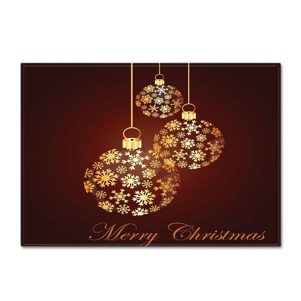 Christmas Living Room Floor Mat Bedroom Dining Room Carpet