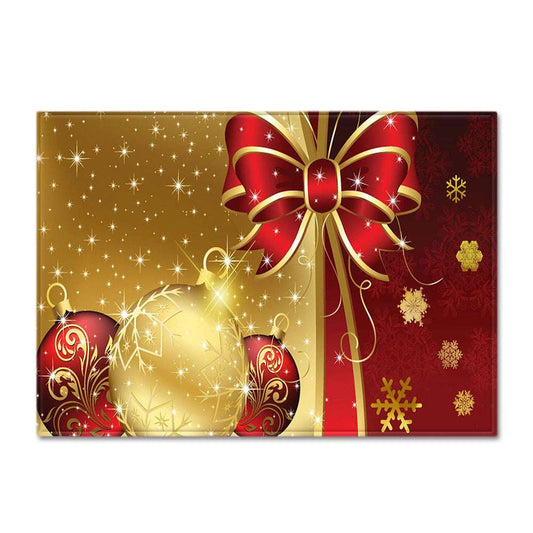 Christmas Living Room Floor Mat Bedroom Dining Room Carpet