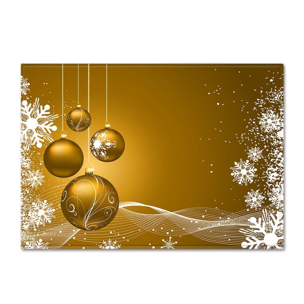 Christmas Living Room Floor Mat Bedroom Dining Room Carpet