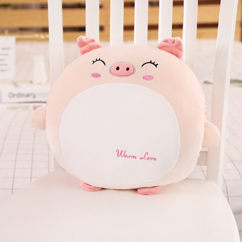 Cute Cartoon Plush Animal Hand Warmer Pillow - globaltradeleader