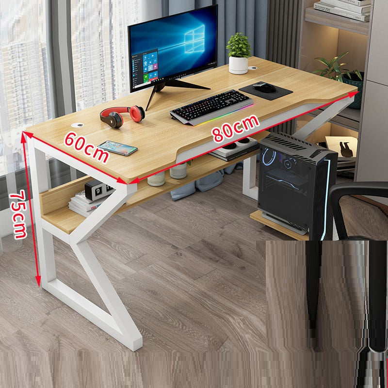 Simple And Modern Office And Household Desktop E-sports Table - globaltradeleader