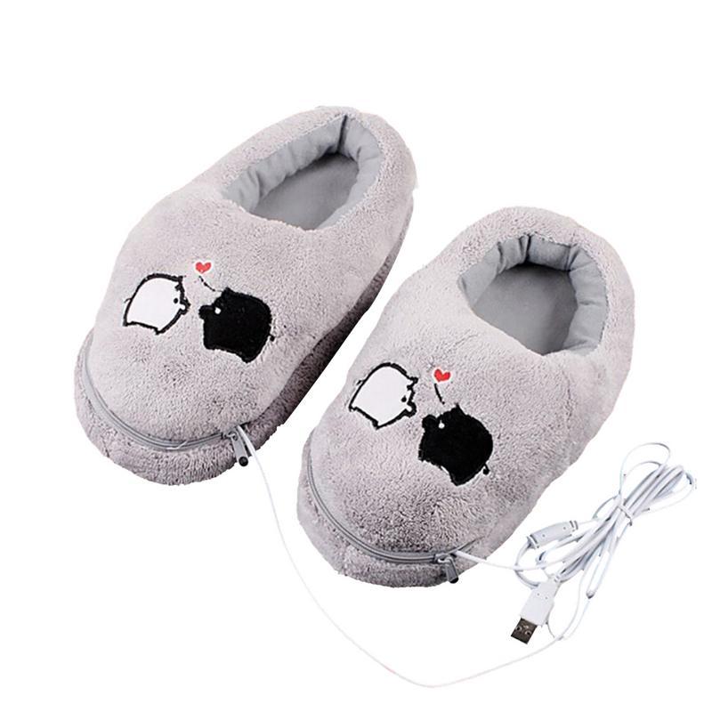 Separate feet usb foot warmers electric heating shoes - globaltradeleader