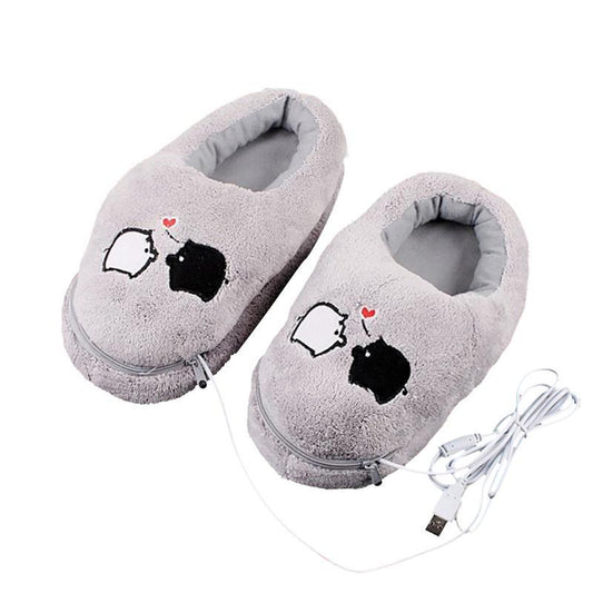 Separate feet usb foot warmers electric heating shoes - globaltradeleader