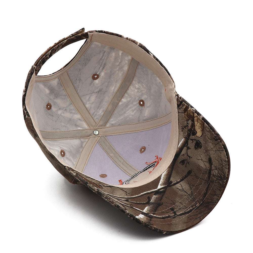 Little elk hunting baseball cap animal embroidery camouflage cap - globaltradeleader
