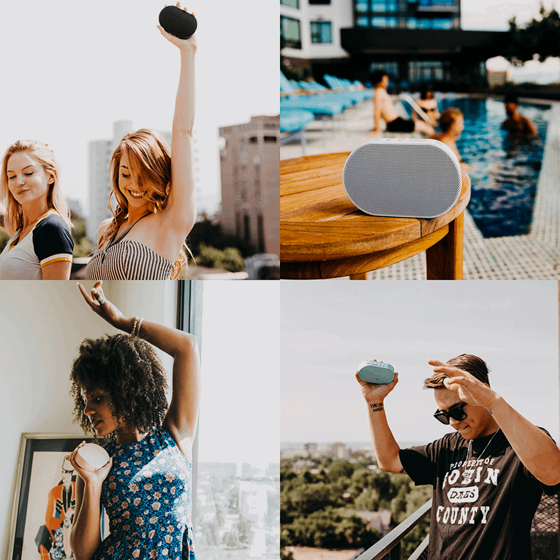 Bluetooth stereo smart speaker