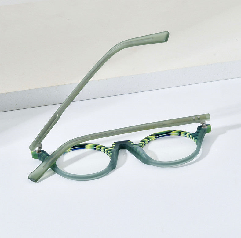 Fashion Retro Round Myopia Frame