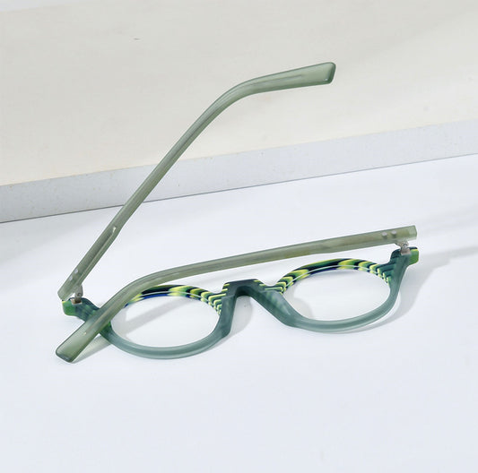 Fashion Retro Round Myopia Frame