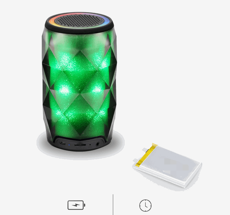 Crystal Coke Cans Lantern Bluetooth Speake